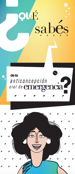 Brochure Anticoncepción de emergencia