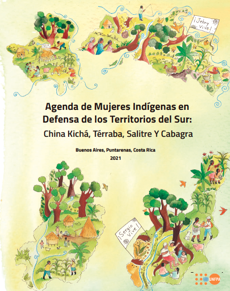Agenda de Mujeres Indígenas en Defensa de los territorios del Sur: China Kichá, Térraba, Salitre y Cabagra