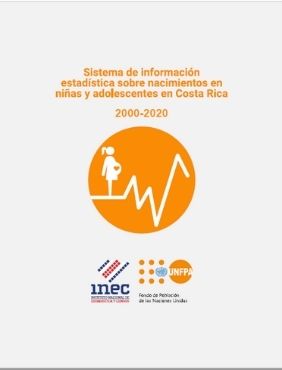 Folleto sobre Nacimientos en Niñas y Adolescentes en Costa Rica, 2020