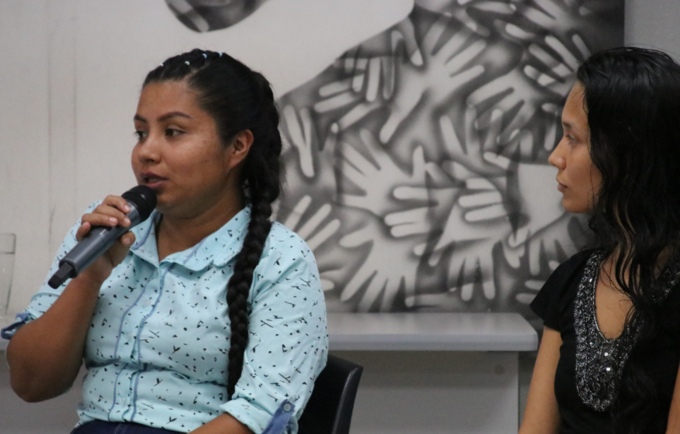Azalia Calderón, indígena de Talamanca, comentó sobre las dificultades para acceder a la salud. Escucha Francini González