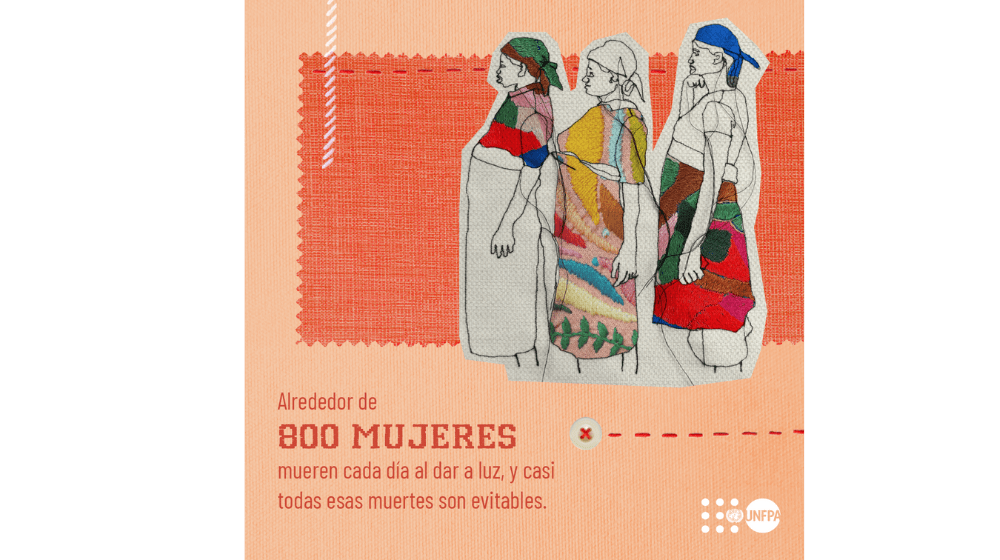Alrededor de 800 mujeres mueren cada día al dar a luz,  y casi todas esas muertes son evitables