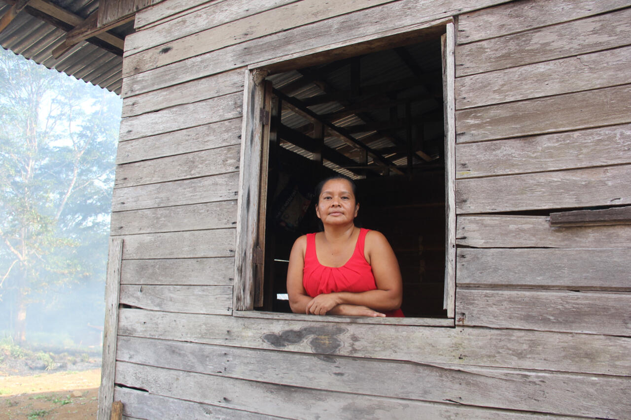 Doris Ríos de China Kichá, fue una de las participantes del territorio