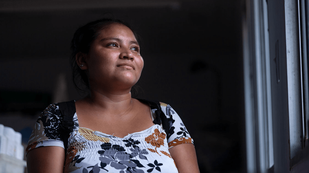 Jennifer es nicaragüense y recibe métodos de planficación en la Clínica Cristiana de La Carpio