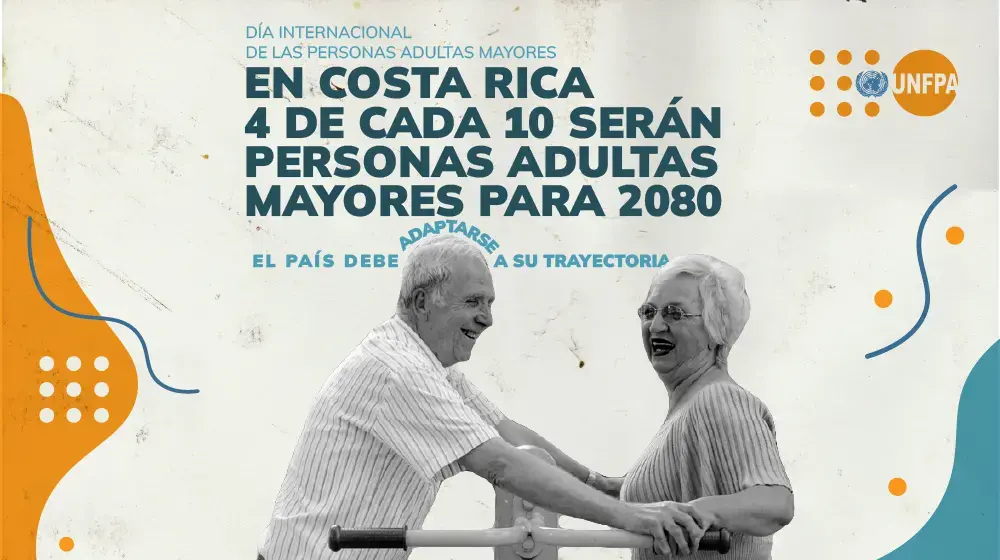 Costa Rica debe adaptarse a su trayectoria de cambio: 4 de cada 10 habitantes serán personas adultas mayores en 2080