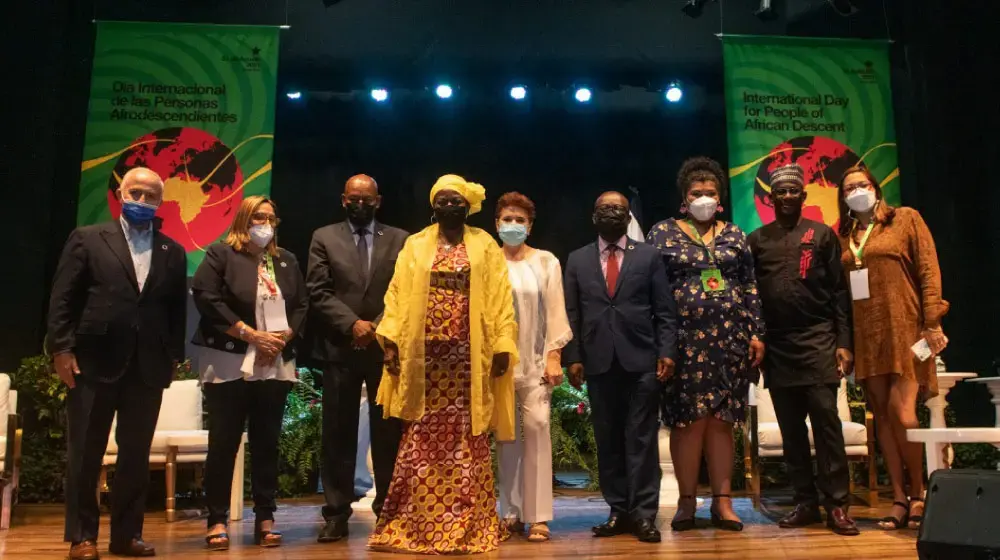 Conmemoración global de afrodescendientes finaliza con anuncio de lanzamiento de Coalición contra el Racismo Sistémico y por las Reparaciones