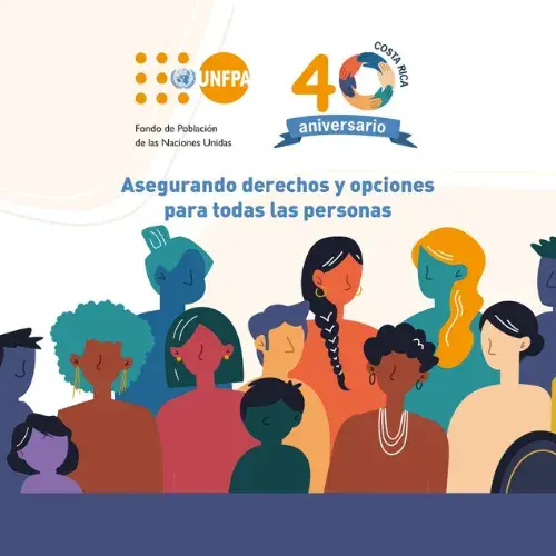 Brochure informativo sobre la labor del UNFPA en Costa Rica 