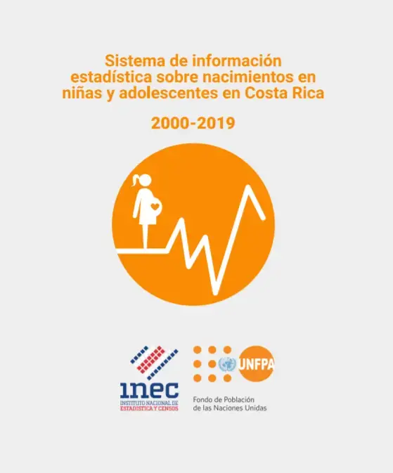 Folleto Datos de Nacimientos en Niñas y Adolescentes  en Costa Rica